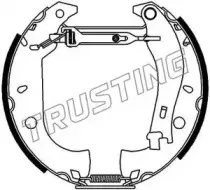 Комплект тормозных колодок TRUSTING купить