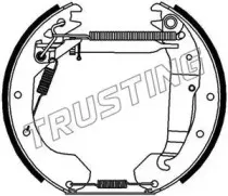Комплект тормозных колодок TRUSTING купить