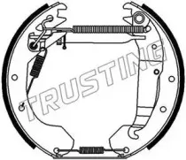 Комплект тормозных колодок TRUSTING купить