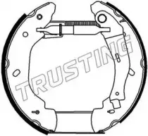 Комплект тормозных колодок TRUSTING купить