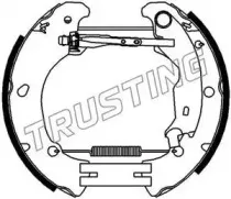 Комплект тормозных колодок TRUSTING купить
