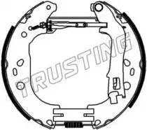 Комплект тормозных колодок TRUSTING купить