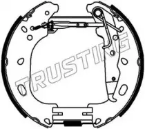 Комплект тормозных колодок TRUSTING купить