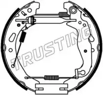 Комплект тормозных колодок TRUSTING купить