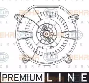 Вентилятор салона HELLA купить