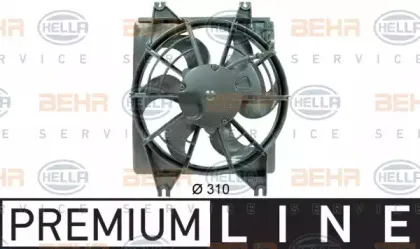 Вентилятор, конденсатор кондиционера HELLA купить