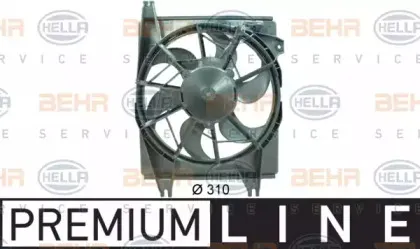 Вентилятор, конденсатор кондиционера HELLA купить