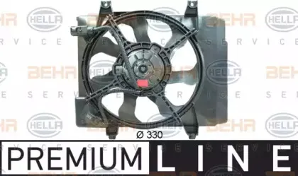 Вентилятор, охлаждение двигателя HELLA купить