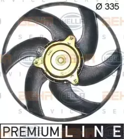 Вентилятор, охлаждение двигателя HELLA купить