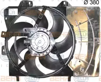 Вентилятор, охлаждение двигателя HELLA купить