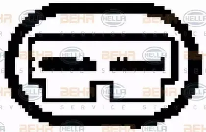 Вентилятор, охлаждение двигателя HELLA купить