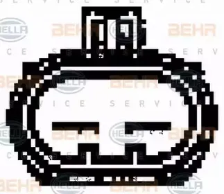 Вентилятор, охлаждение двигателя HELLA купить