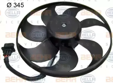 Вентилятор, охлаждение двигателя HELLA купить