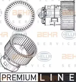 Вентилятор салона HELLA купить