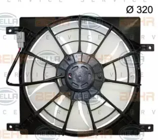 Вентилятор, охлаждение двигателя HELLA купить