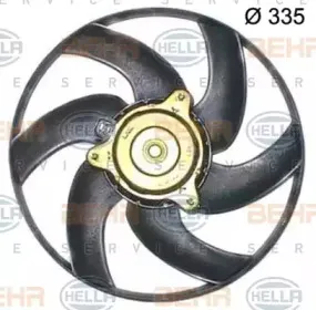 Вентилятор, охлаждение двигателя HELLA купить