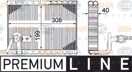 Испаритель, кондиционер HELLA купить