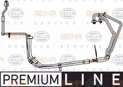 Трубопровод высокого / низкого давления, кондиционер HELLA купить