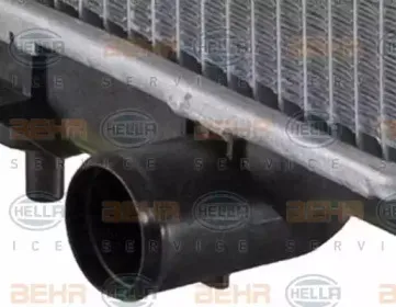 Радиатор, охлаждение двигателя HELLA купить