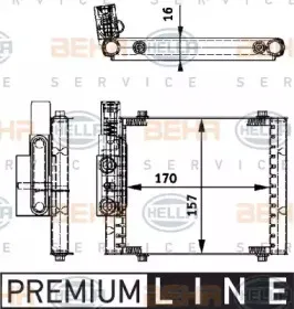 Масляный радиатор, автоматическая коробка передач HELLA купить
