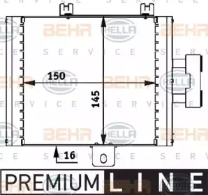 масляный радиатор, двигательное масло HELLA купить