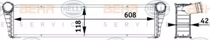 Радиатор, охлаждение двигателя HELLA купить