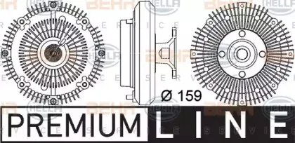 Сцепление, вентилятор радиатора HELLA купить