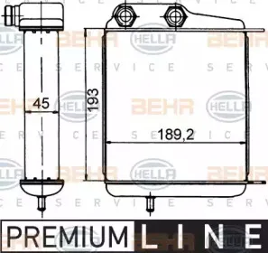 масляный радиатор, двигательное масло HELLA купить