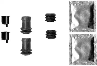 Комплект принадлежностей, тормо HELLA купить