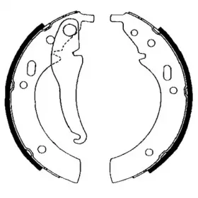 Комплект тормозных колодок HELLA купить