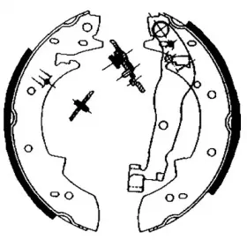 Комплект тормозных колодок HELLA купить