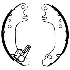 Комплект тормозных колодок HELLA купить