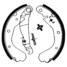 Комплект тормозных колодок HELLA купить