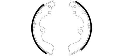 Комплект тормозных колодок HELLA купить