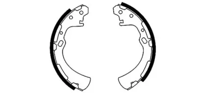 Комплект тормозных колодок HELLA купить
