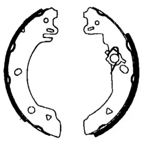 Комплект тормозных колодок HELLA купить