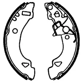 Комплект тормозных колодок HELLA купить