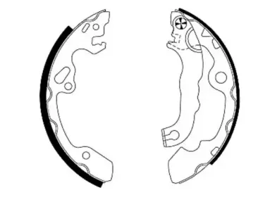 Комплект тормозных колодок HELLA купить