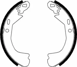 Комплект тормозных колодок HELLA купить