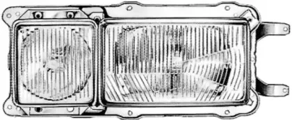 Основная фара HELLA купить