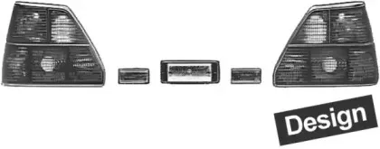 Комлект заднего освещения HELLA купить