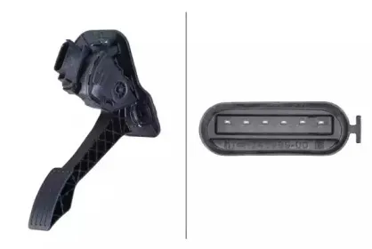 Датчик, положение педали акселератора HELLA купить