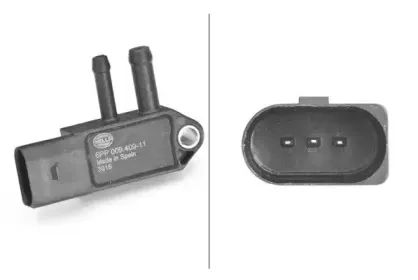 Датчик, давление выхлопных газов HELLA купить