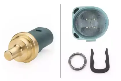 Датчик, температура охлаждающей жидкости HELLA купить