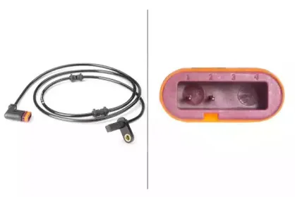 Датчик, частота вращения колеса HELLA купить