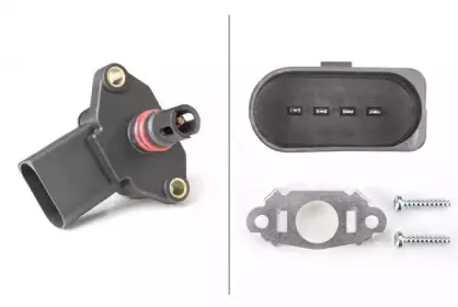 Датчик, давление наддува HELLA купить