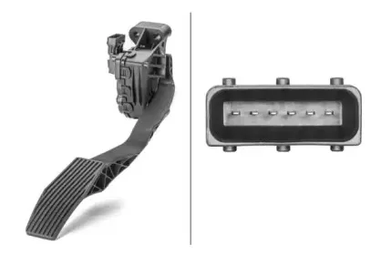 Датчик, положение педали акселератора HELLA купить