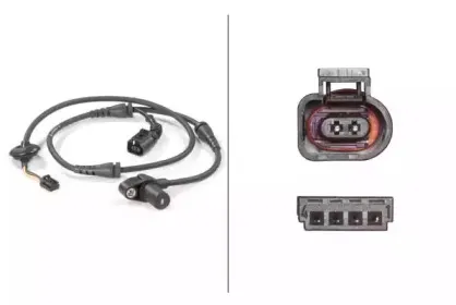 Датчик, частота вращения колеса HELLA купить