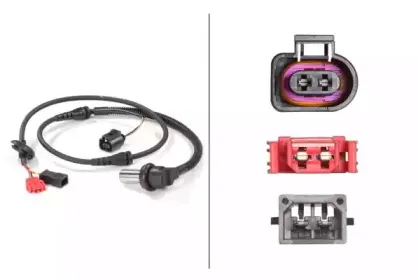 Датчик, частота вращения колеса HELLA купить