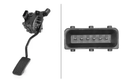 Датчик, положение педали акселератора HELLA купить